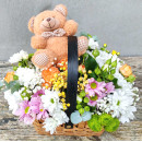 Basket of flowers Adeline