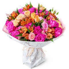Pink Pearl Bouquet