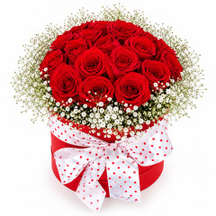 Roses in a box