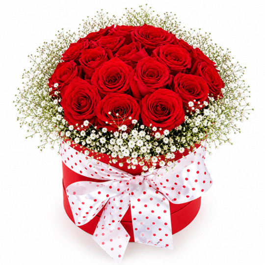 Roses in a box